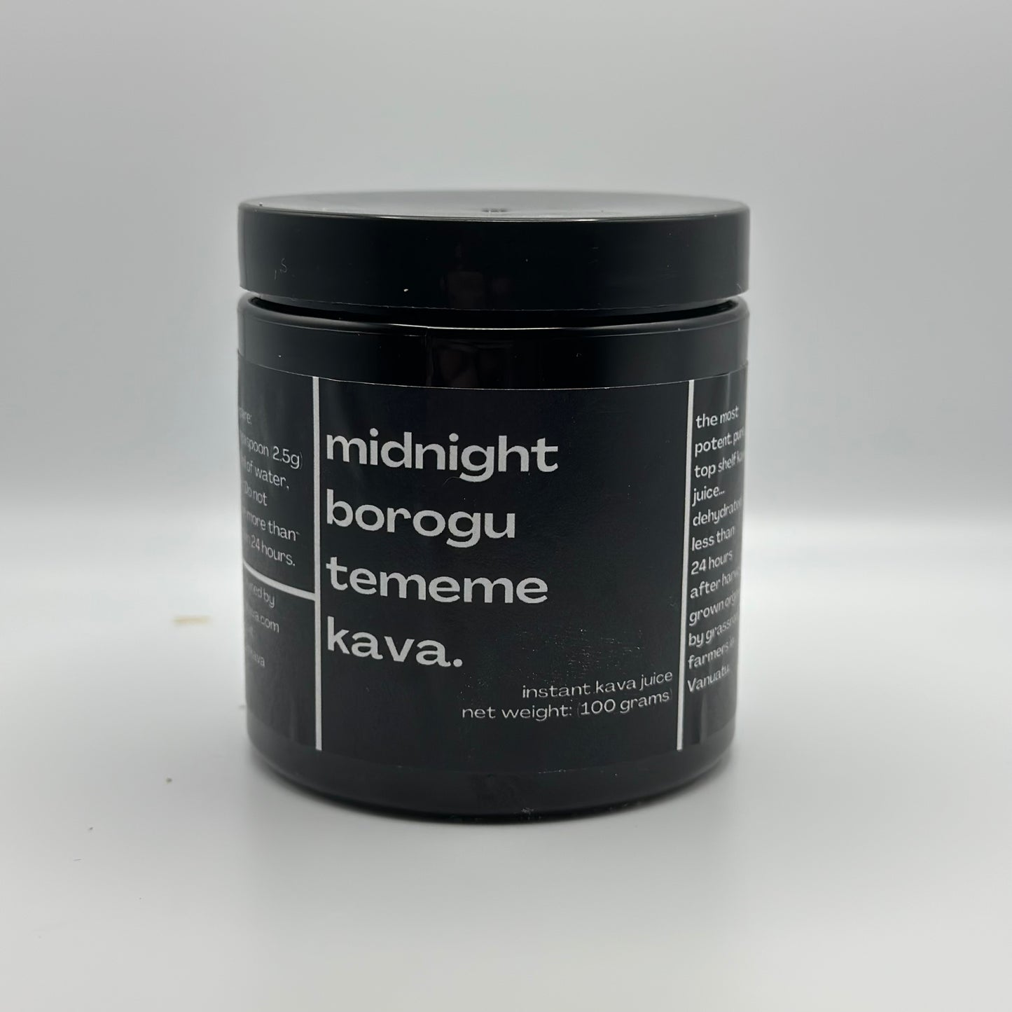 "Midnight" Borogu Tememe Kava (Instant)